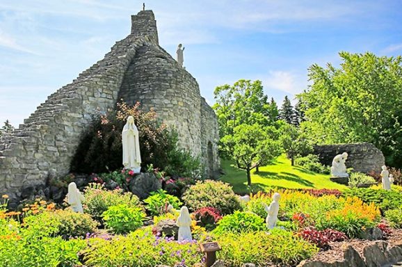 Lady of the Woods Shrine Garden Image